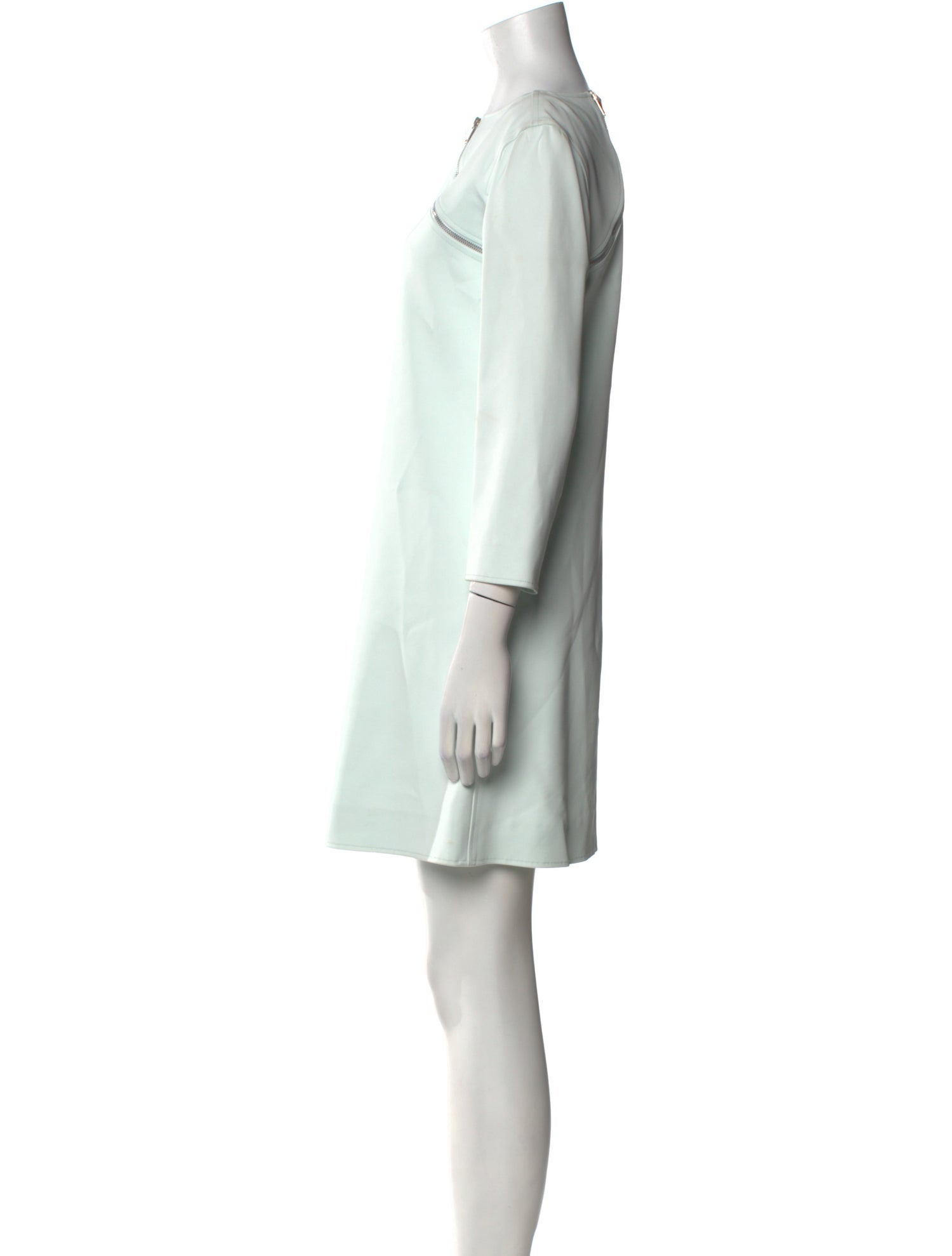 Courrèges Bateau Neckline Mini Dress