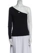 Courrèges One-Shoulder Long Sleeve Top