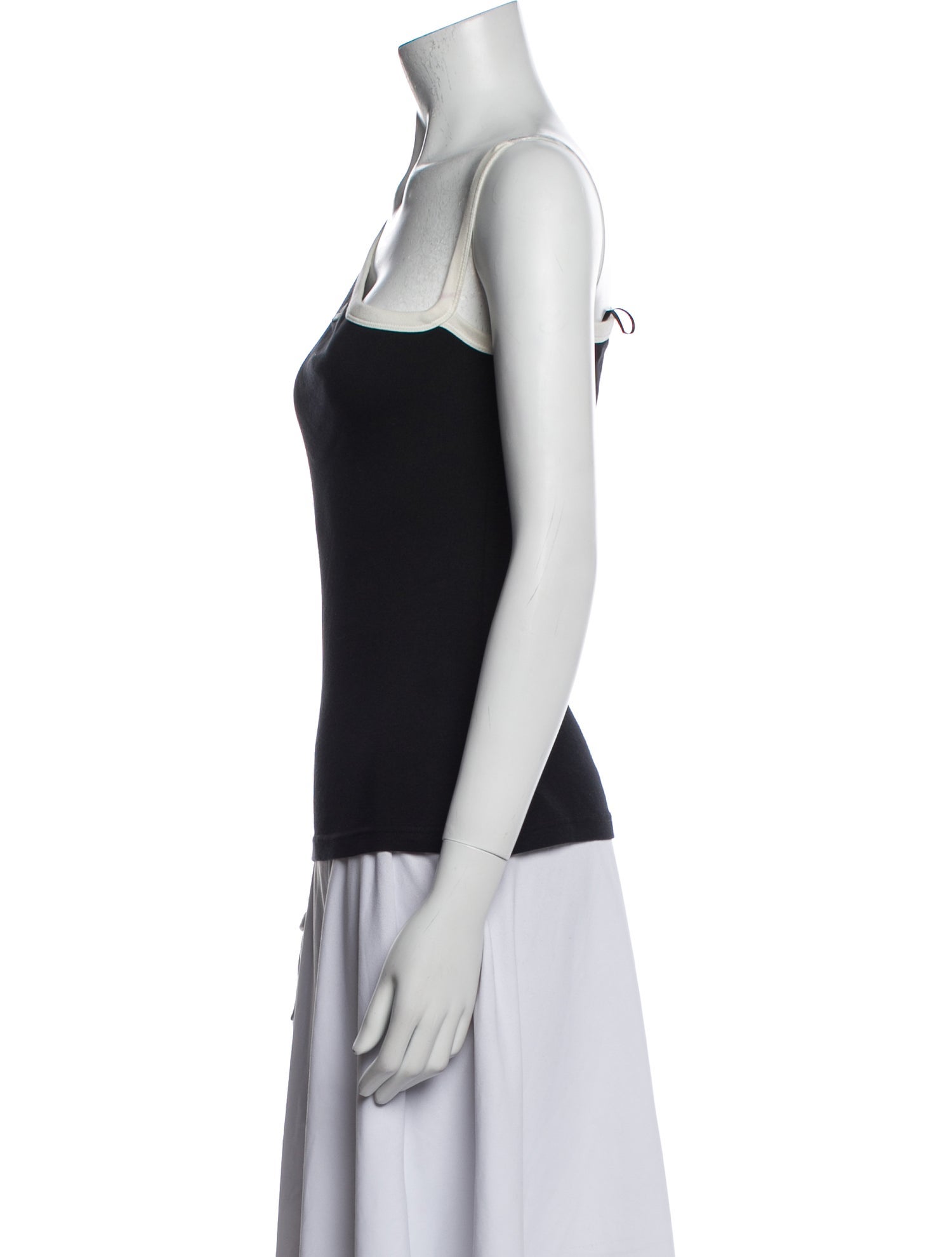 Courrèges One-Shoulder Long Sleeve Top