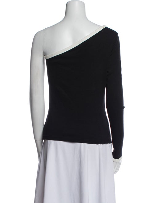 Courrèges One-Shoulder Long Sleeve Top
