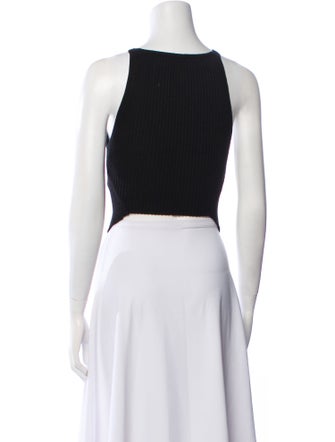 Courrèges Square Neckline Sleeveless Bodysuit