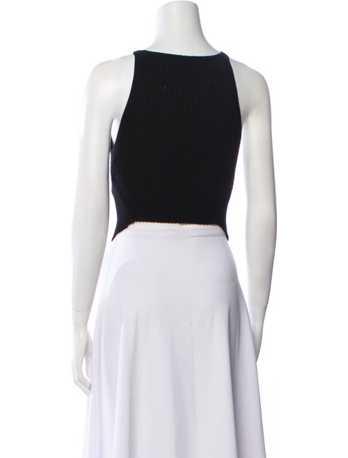 Courrèges Square Neckline Sleeveless Bodysuit