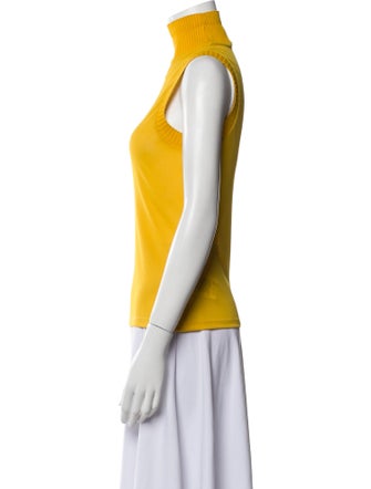 Courrèges Turtleneck Sleeveless Top
