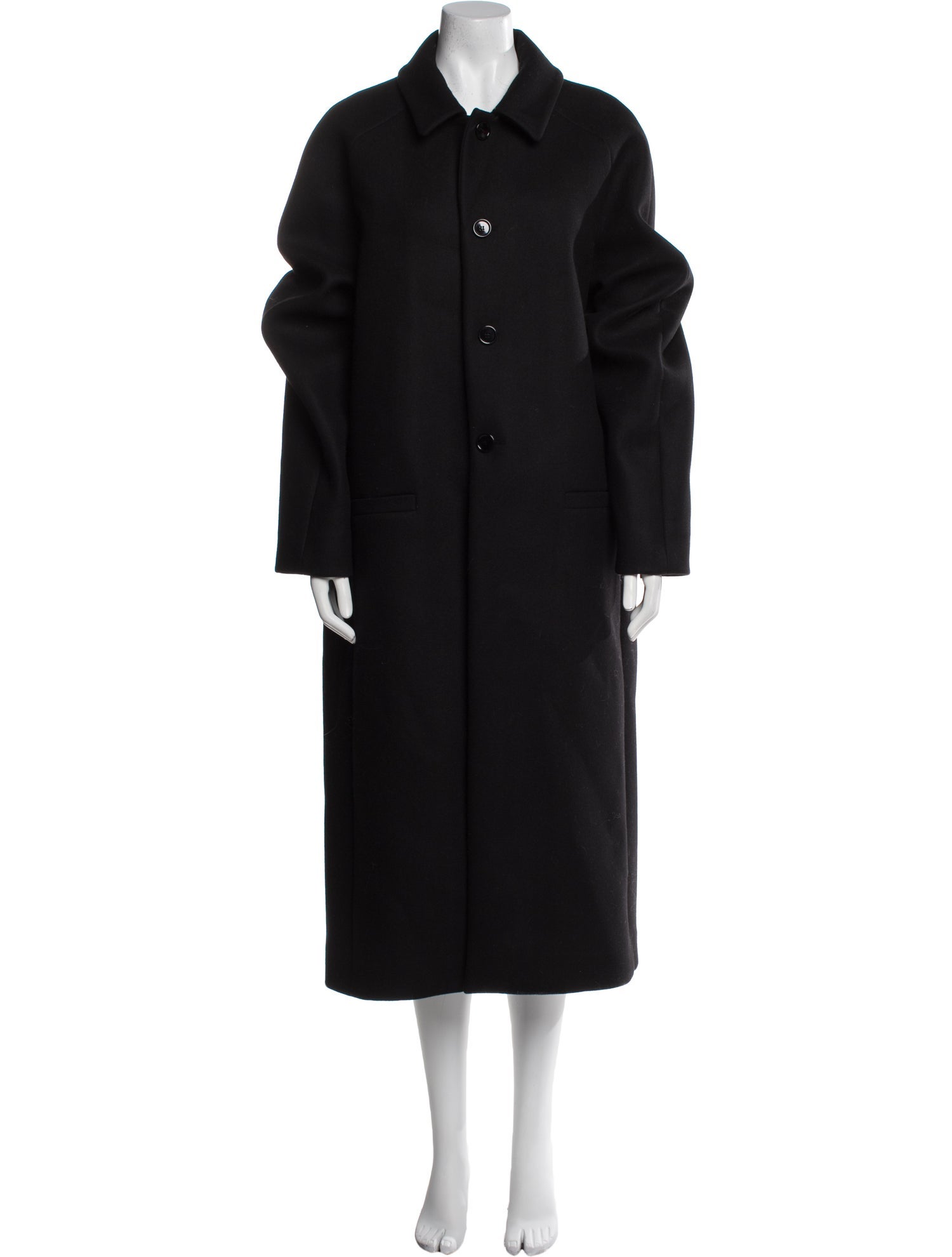 Courrèges Wool Peacoat
