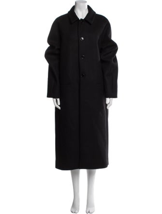 Courrèges Wool Peacoat