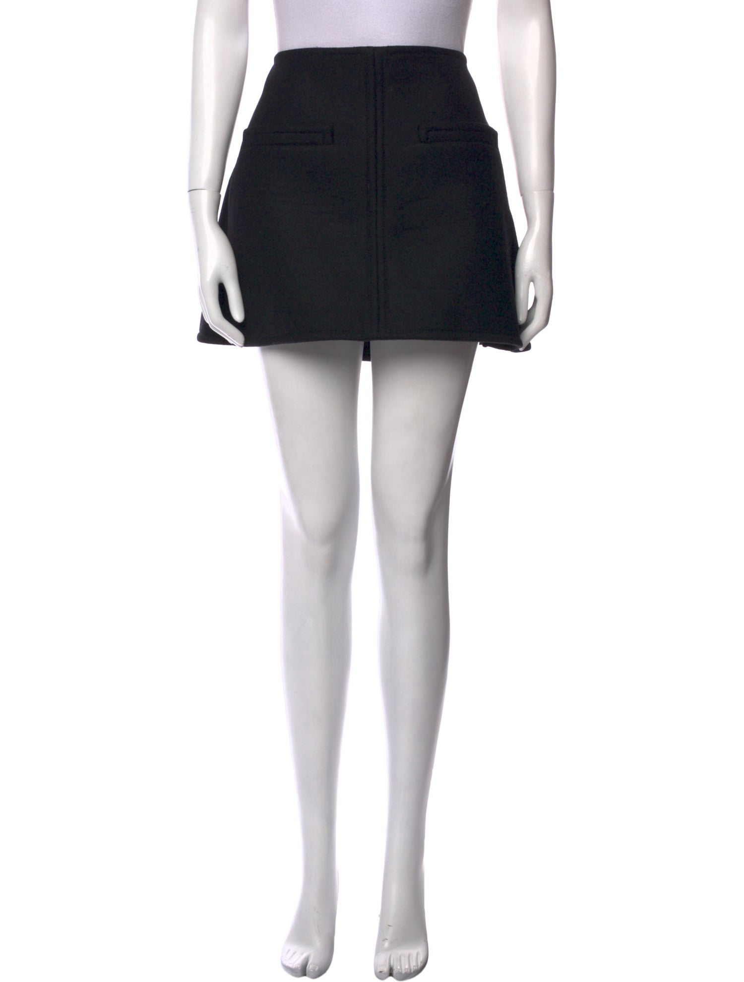 Courrèges Cutout Accent Mini Skirt