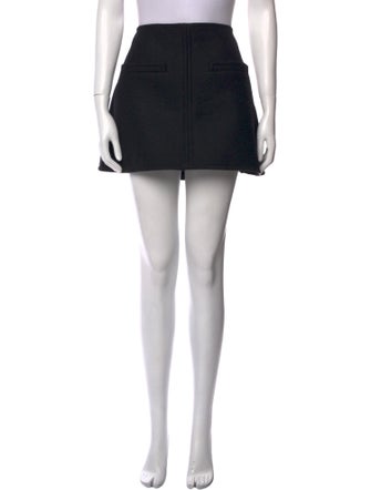 Courrèges Cutout Accent Mini Skirt
