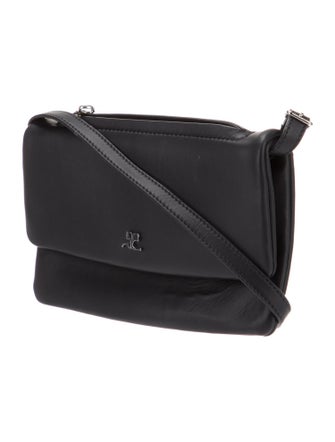 Courrèges Leather Shoulder Bag