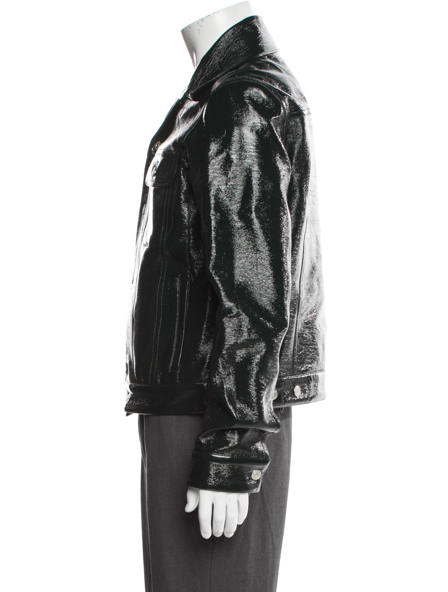 Courrèges Graphic Print Moto Jacket