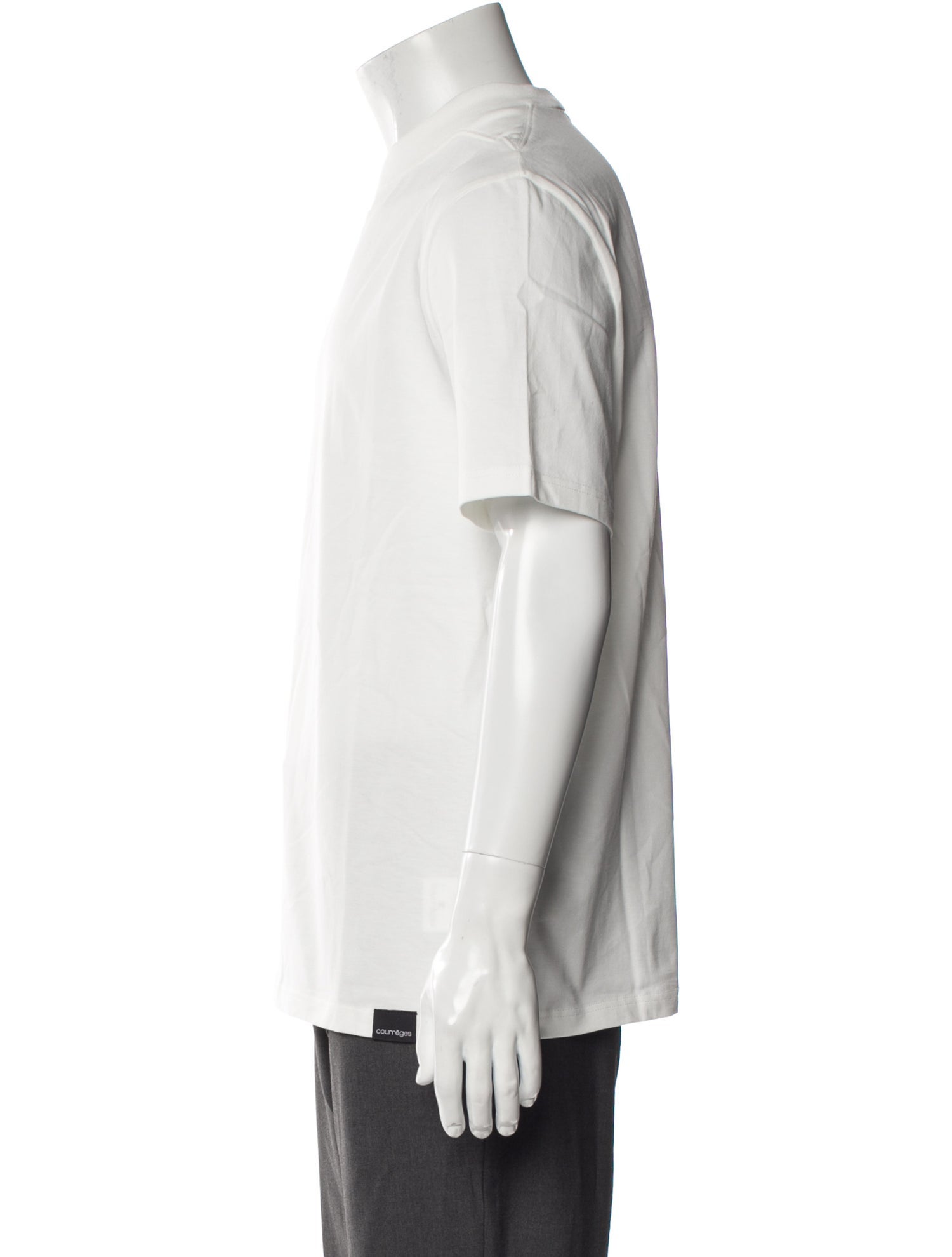 Courrèges Crew Neck Short Sleeve T-Shirt