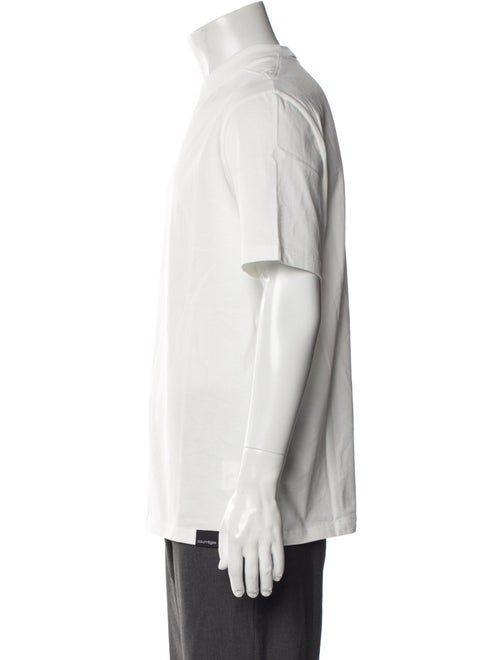 Courrèges Crew Neck Short Sleeve T-Shirt