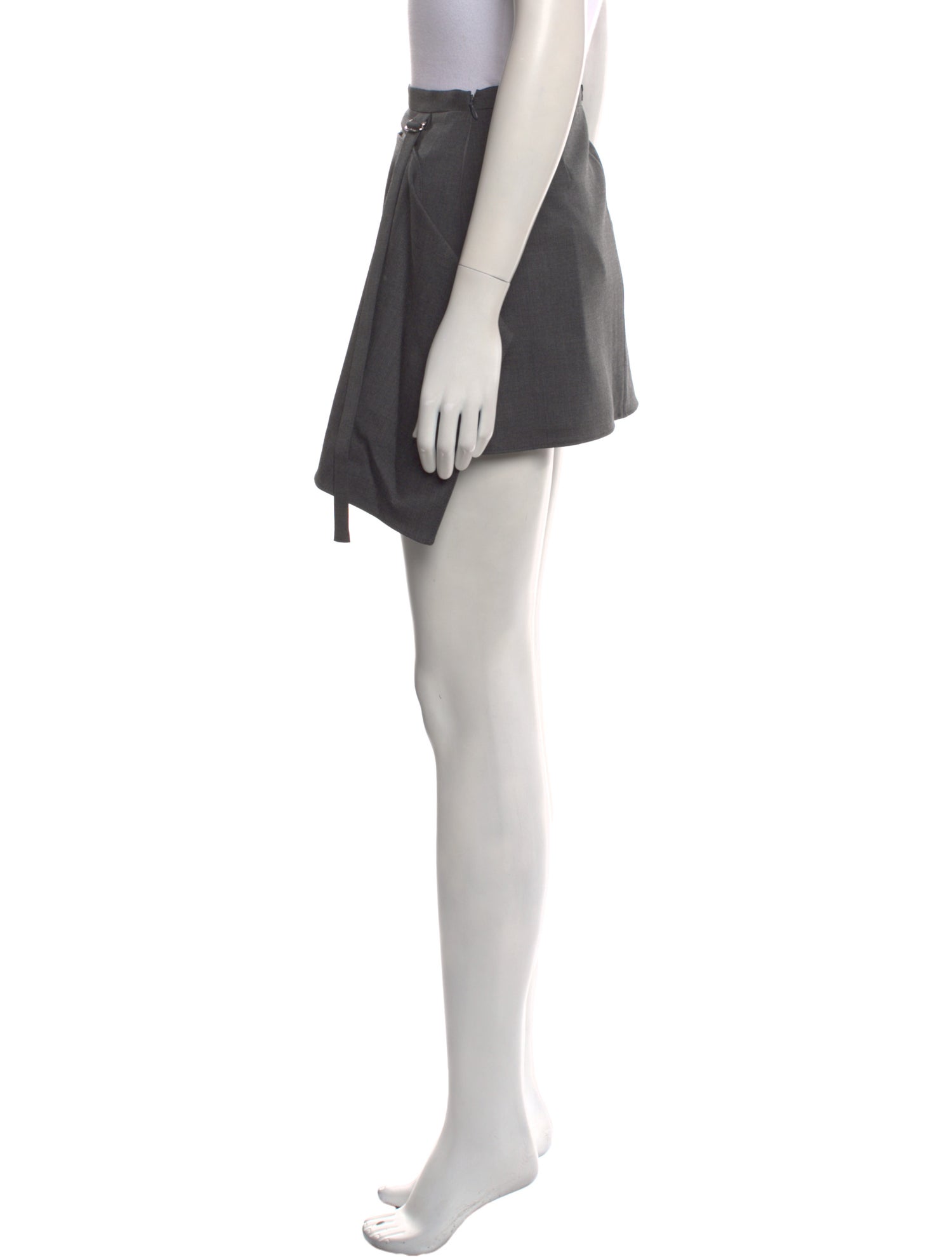 Courrèges Virgin Wool Mini Skirt w/ Tags