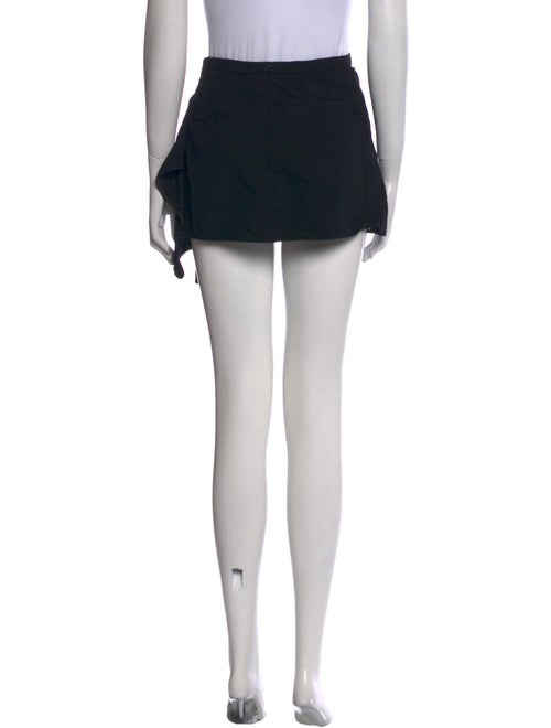 Courrèges Virgin Wool Mini Skirt