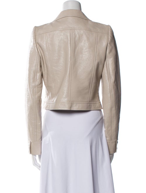 Courrèges Tweed Pattern Biker Jacket