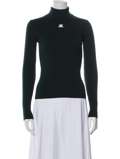 Courrèges Turtleneck Long Sleeve Top
