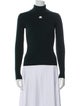 Courrèges Turtleneck Long Sleeve Top