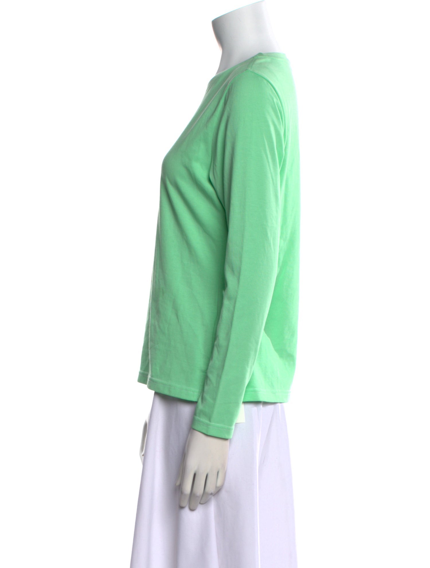 Courrèges Crew Neck Long Sleeve Sweatshirt