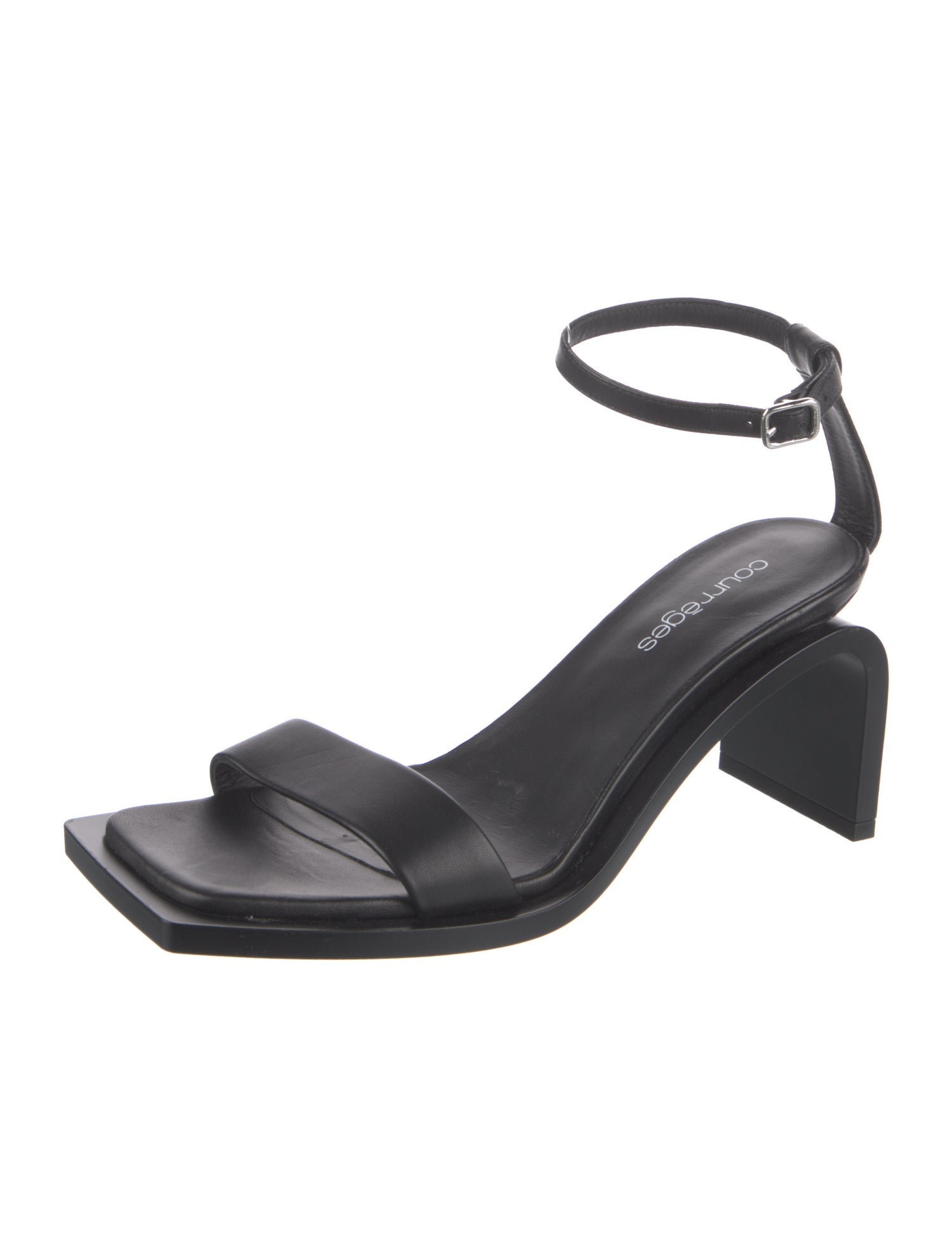 Courrèges Leather Sandals