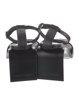 Courrèges Leather Sandals