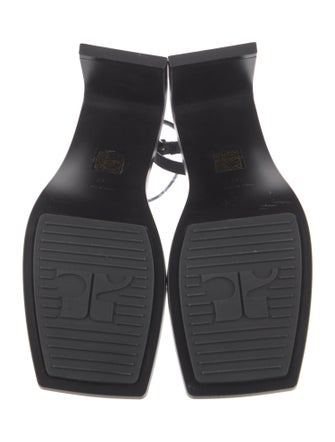 Courrèges Leather Sandals