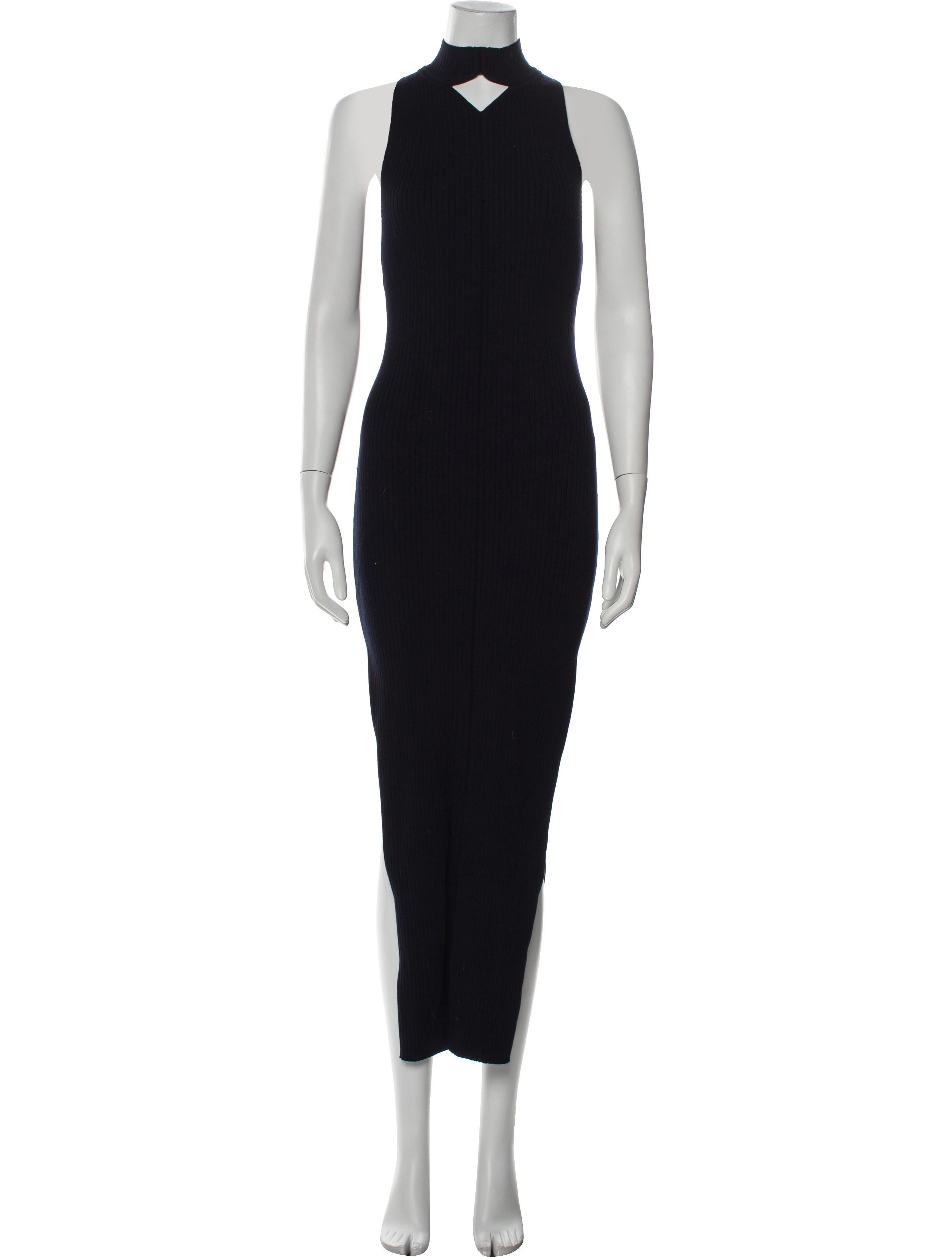 Courrèges Turtleneck Long Dress