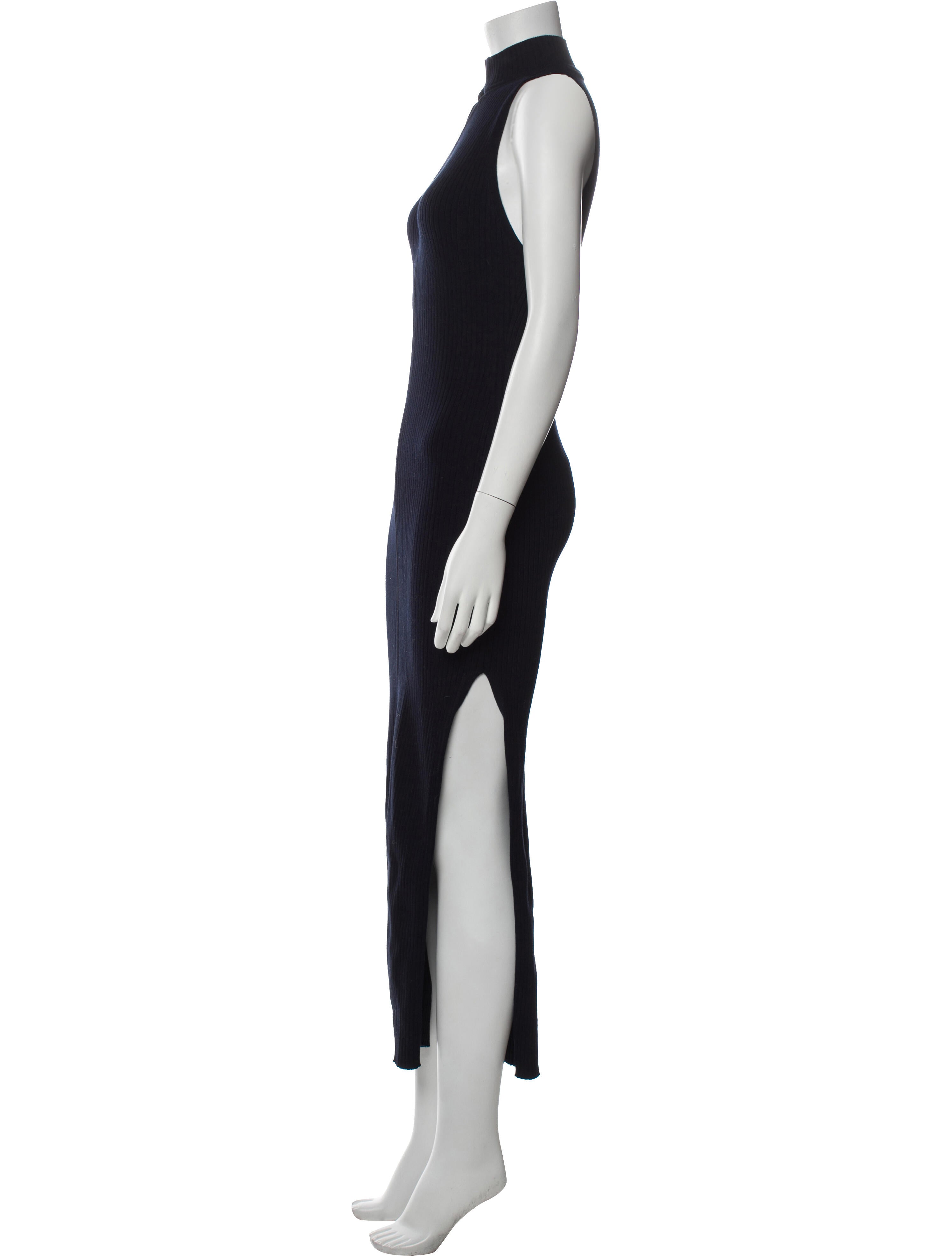 Courrèges Turtleneck Long Dress