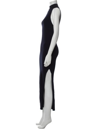 Courrèges Turtleneck Long Dress