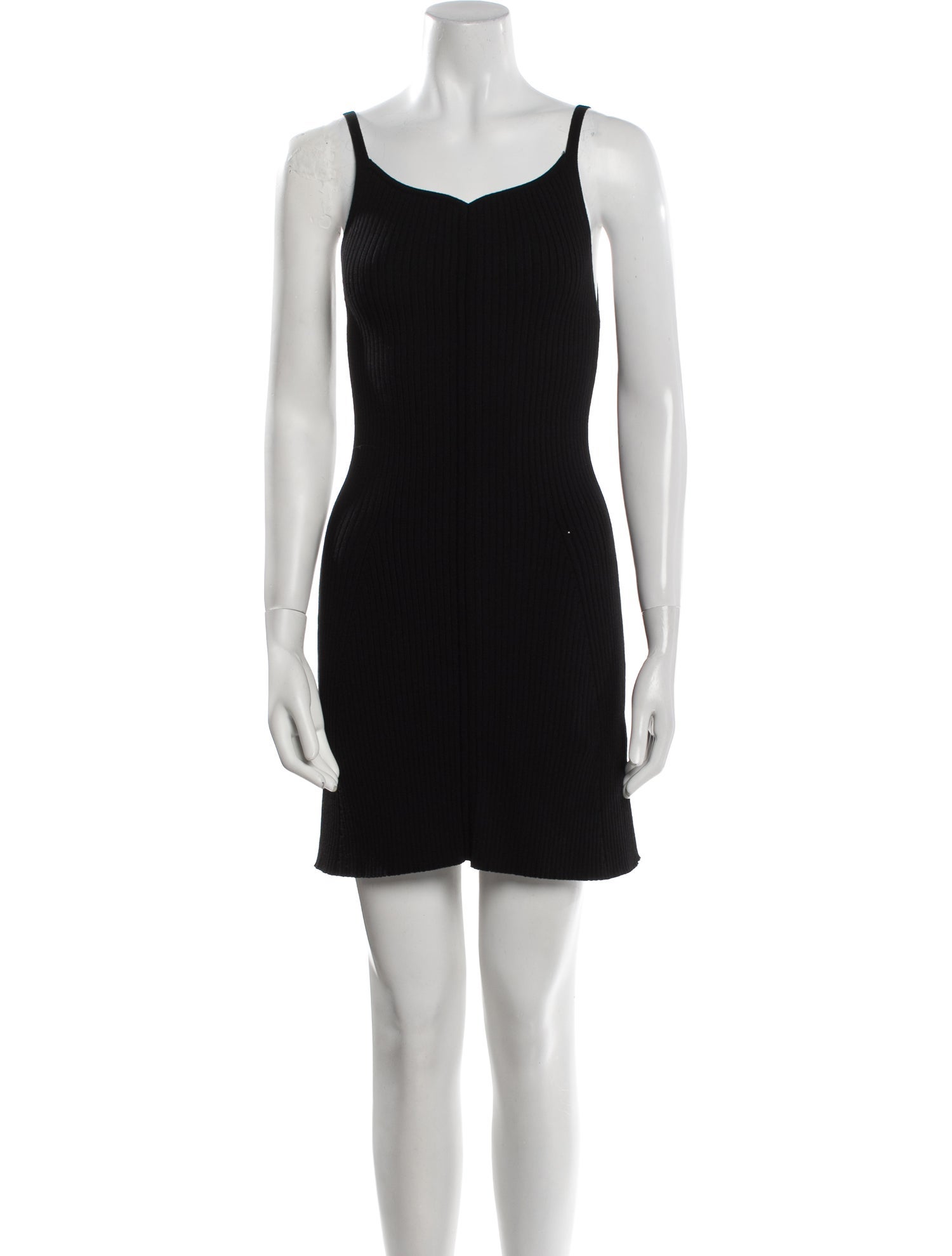 Courrèges Scoop Neck Mini Dress