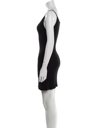 Courrèges Scoop Neck Mini Dress