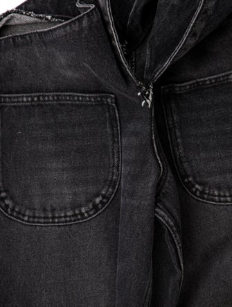 Courrèges Low-Rise Wide Leg Jeans