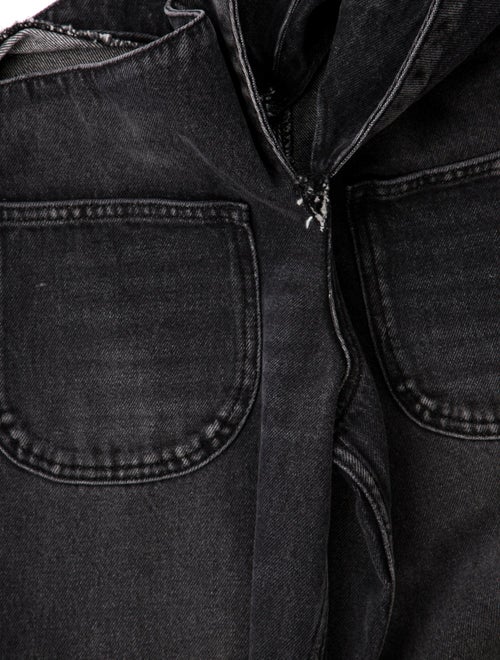 Courrèges Low-Rise Wide Leg Jeans