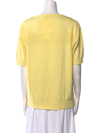 Courrèges Bateau Neckline Sweater