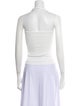 Courrèges Square Neckline Sleeveless Top