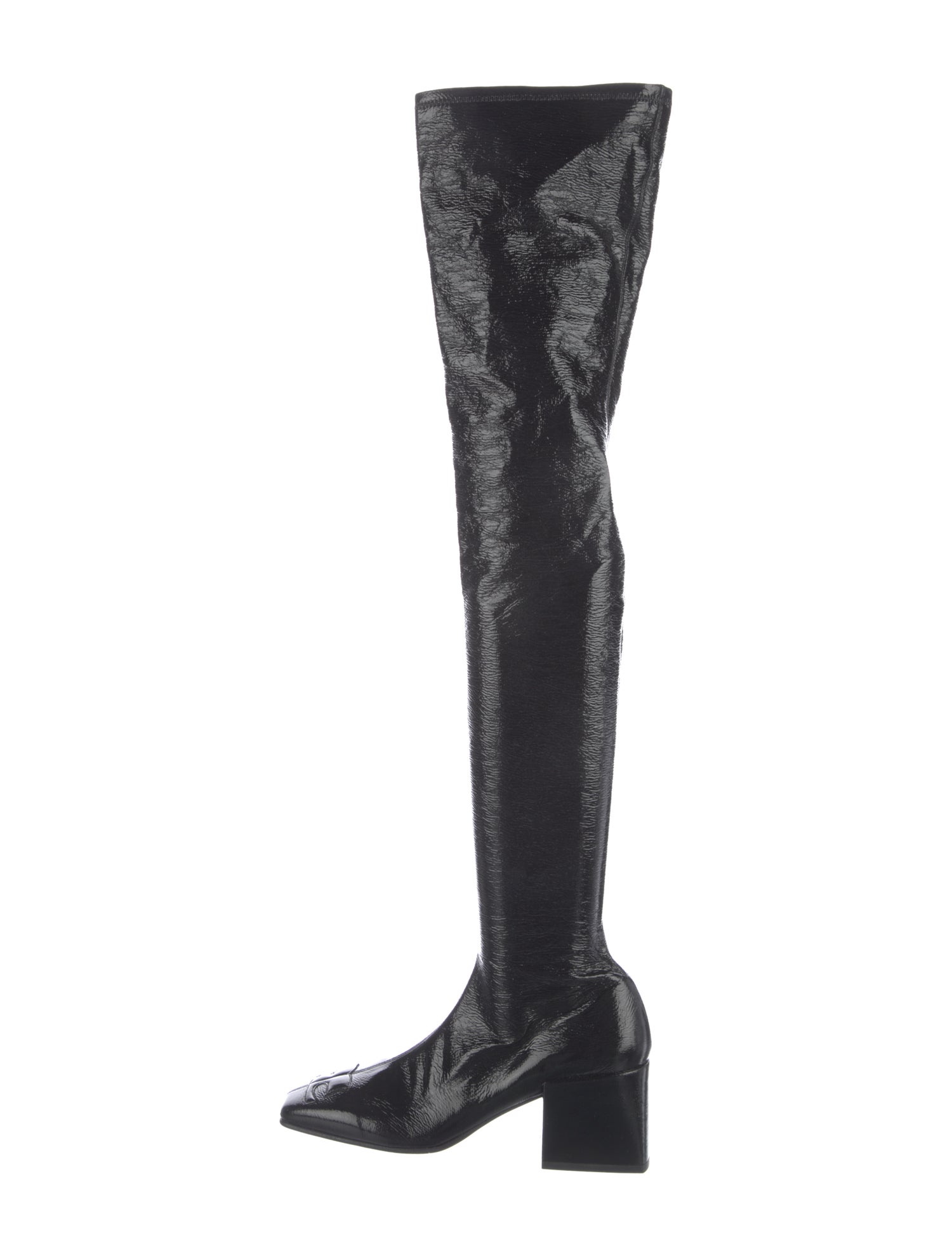 Courrèges Patent Leather Boots