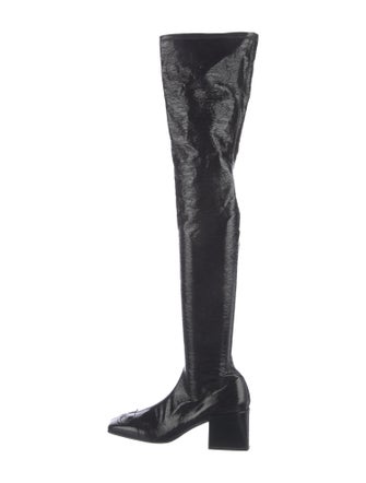 Courrèges Patent Leather Boots