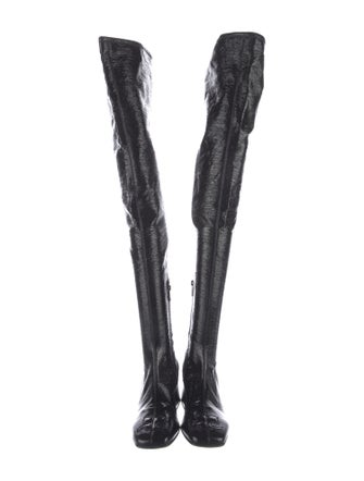 Courrèges Patent Leather Boots