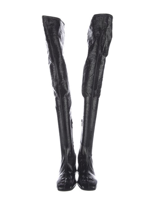 Courrèges Patent Leather Boots