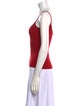 Courrèges Scoop Neck Sleeveless Top