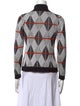 Courrèges Printed Turtleneck Sweater
