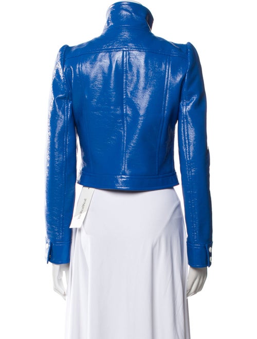 Courrèges Graphic Print Biker Jacket