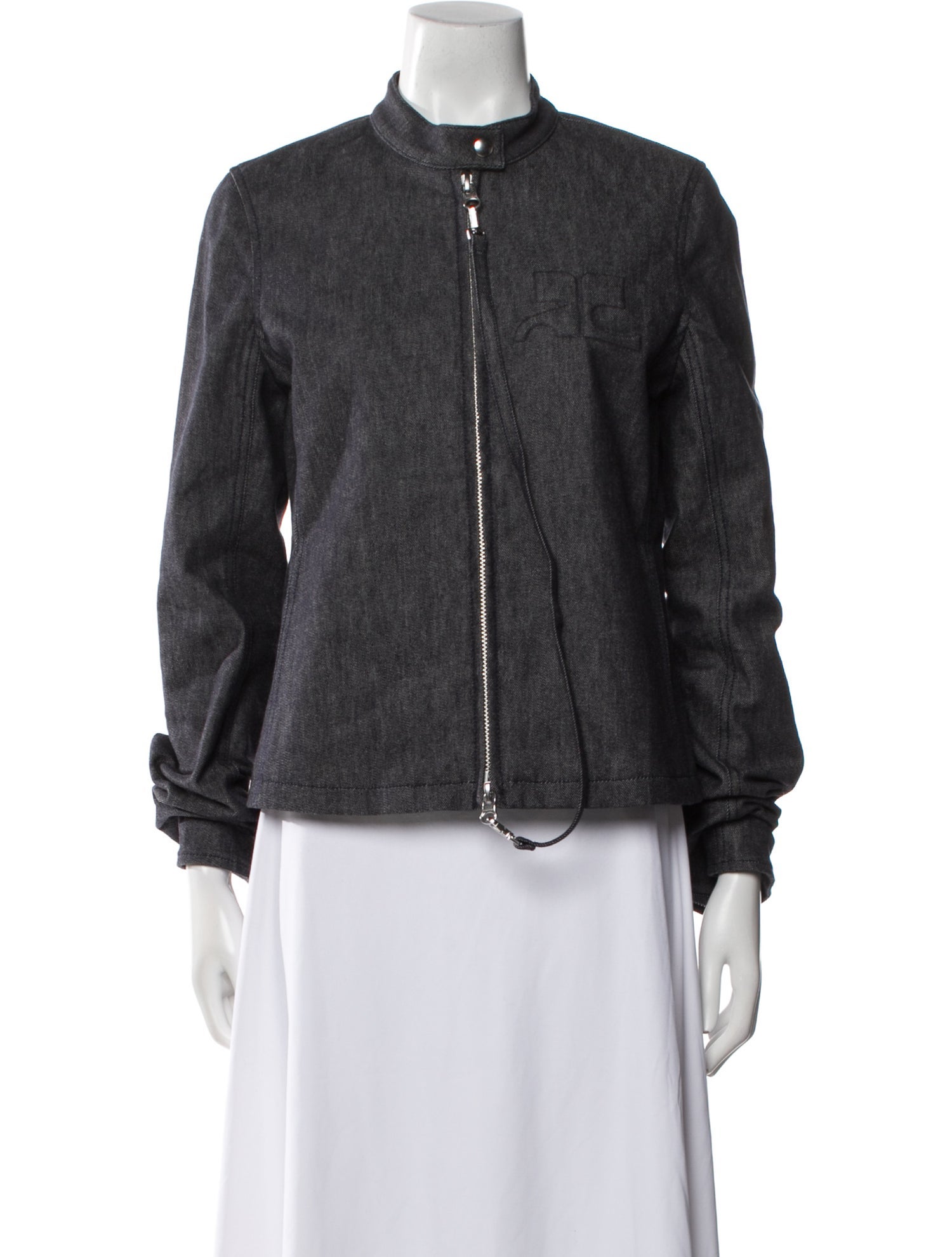 Courrèges Wool Denim Jacket w/ Tags