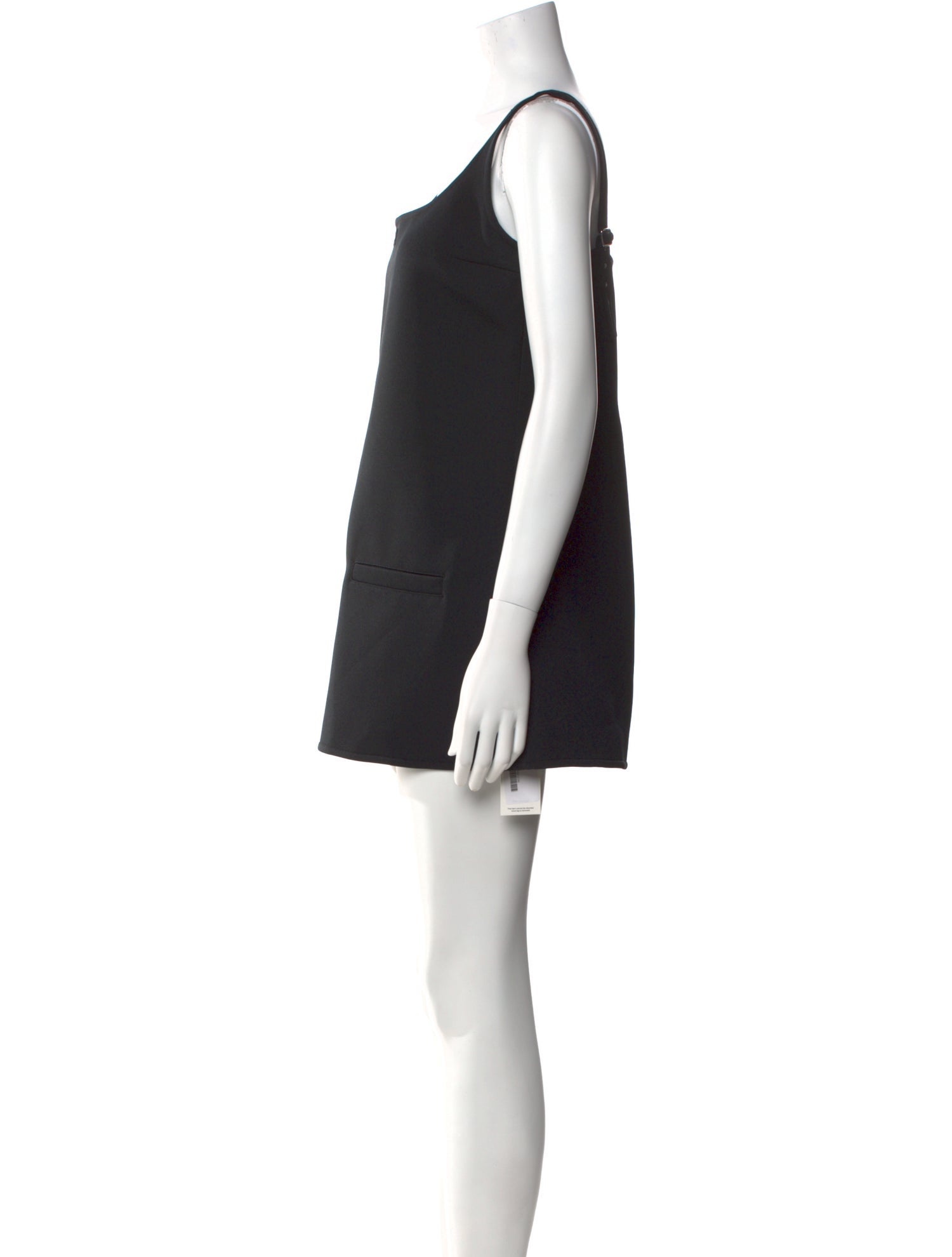 Courrèges Square Neckline Mini Dress
