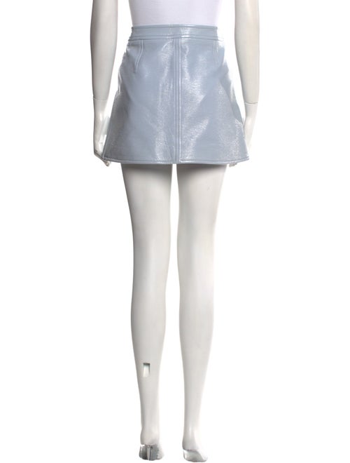 Courrèges Embroidered Accent Mini Skirt