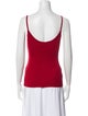 Courrèges Scoop Neck Sleeveless Top