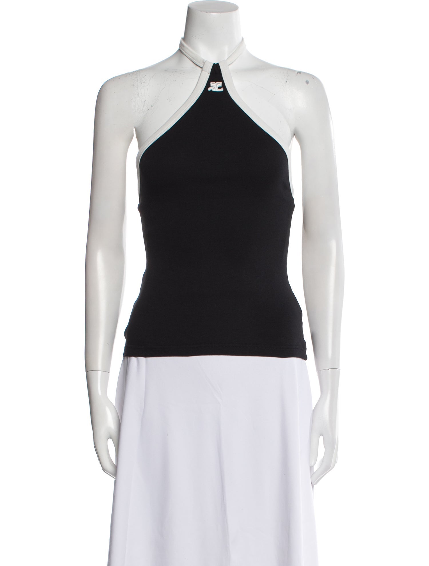 Courrèges Halterneck Sleeveless Top