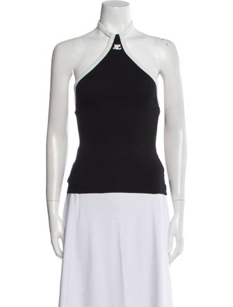 Courrèges Halterneck Sleeveless Top