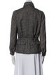 Courrèges Wool Tweed Pattern Jacket