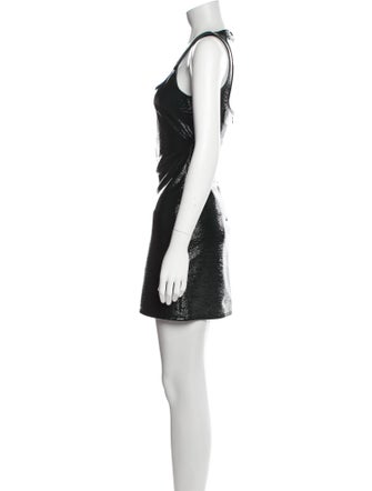 Courrèges Square Neckline Mini Dress