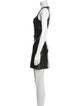 Courrèges Square Neckline Mini Dress