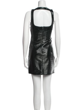 Courrèges Square Neckline Mini Dress